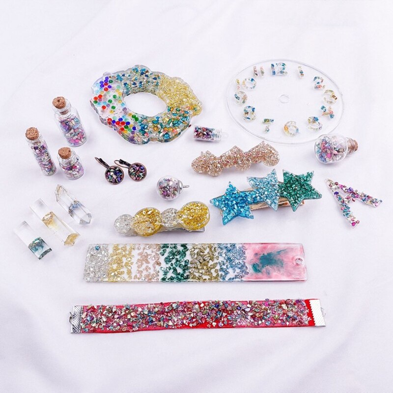 1 worek szkło kruszony kamień Chunky Glitter nieregularne szkło rozdrobnione żywicy epoksydowej formy wypełniacz zdobienie paznokci dekoracje DIY rzemiosło biżuteria M