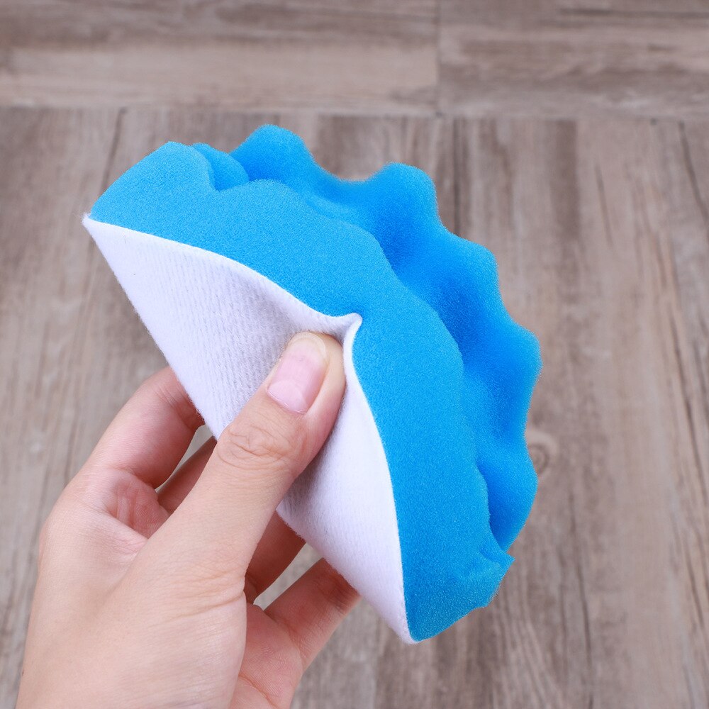 8 Stuks 5 Inch Buffing Spons Polijsten Pad Zelfklevende Schijf Wol Disc Polijsten Wax Schuren Pad Kit Voor auto