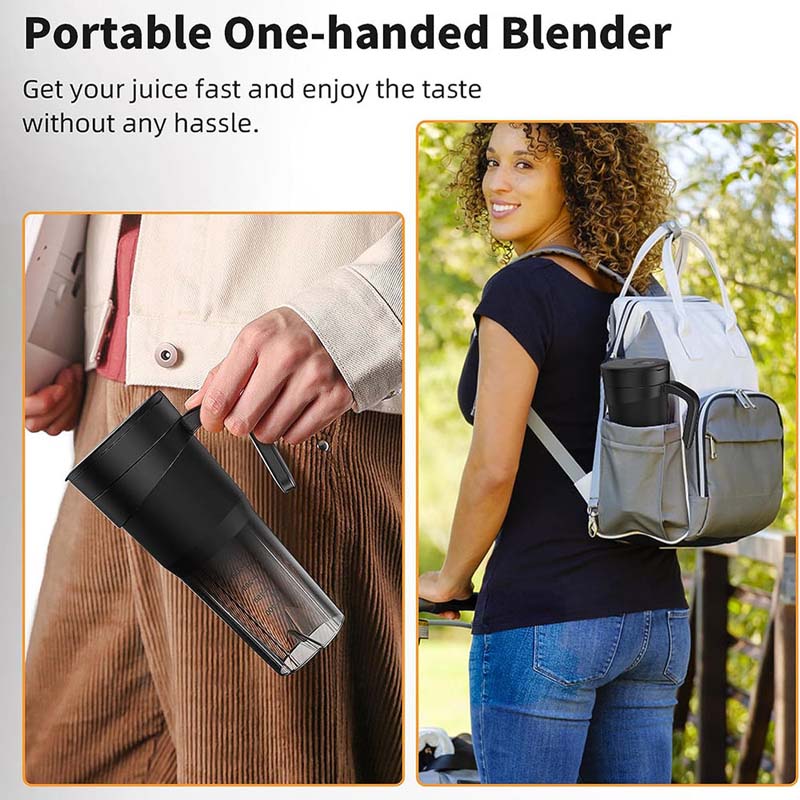 Multi-Functional Portable Mini Electric Blender Ice smoothie Crusher Waterproof USB Charging Fruit Juicer Personal use
