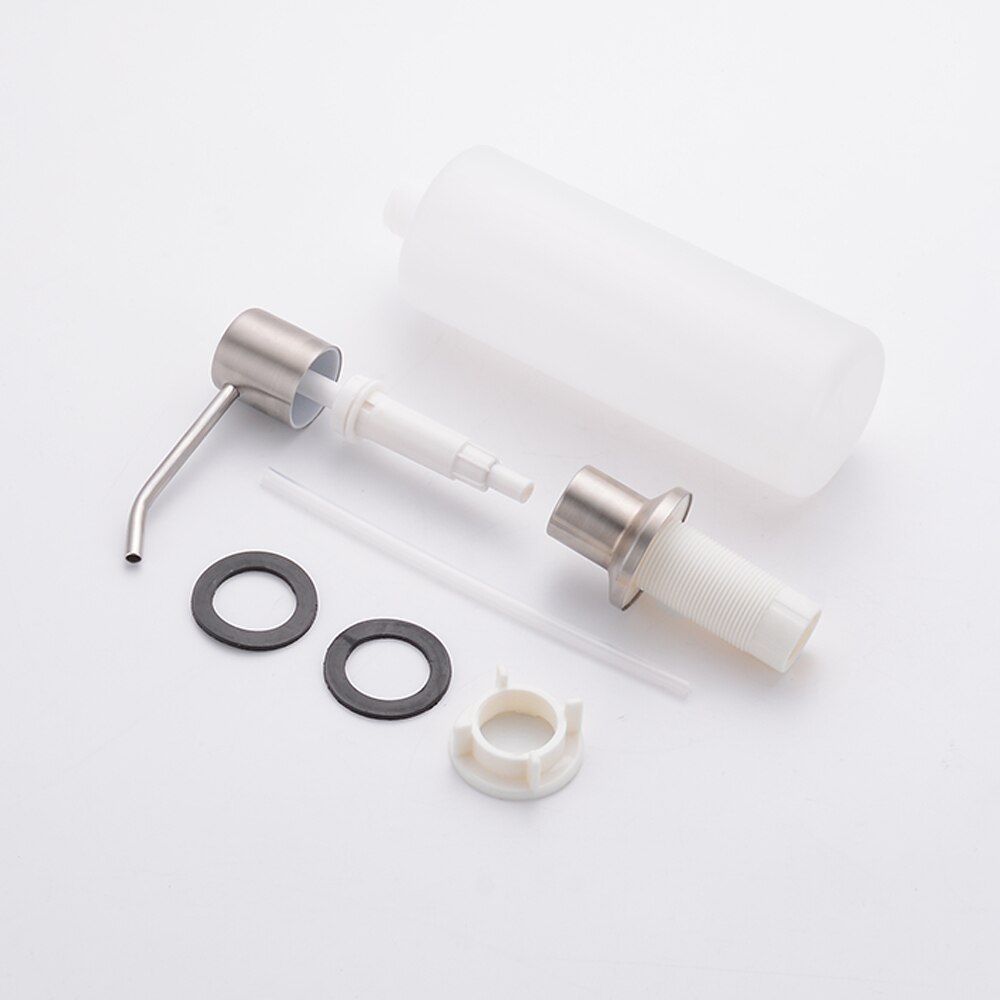 Kitchen Hand Soap Dispensers 400ml Bottles For Disinfectant Hand Soap Sink Liquid Soap Dispensers Plastic Bottle