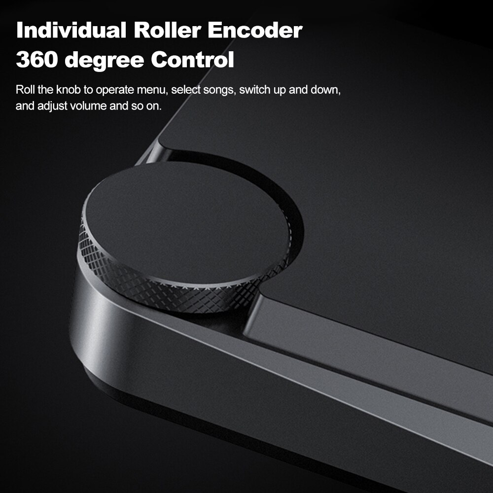 A50 Digital Music MP3 Player DSD256 HiFi Lossless Audio Player TF Card Read & Play USB OTG with 2.0 Inch HD Display Screen