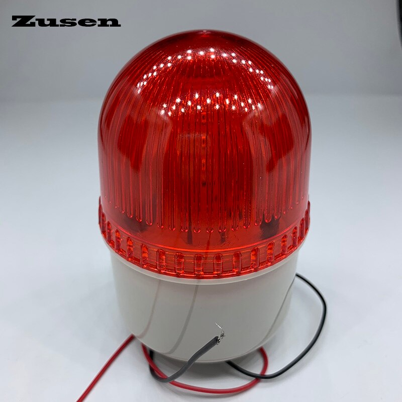 AIRUIXI Industriewarnleuchte – 12V/24V/110V/220V, Blaues Blinklicht, LED, IP54, Für Maschinen