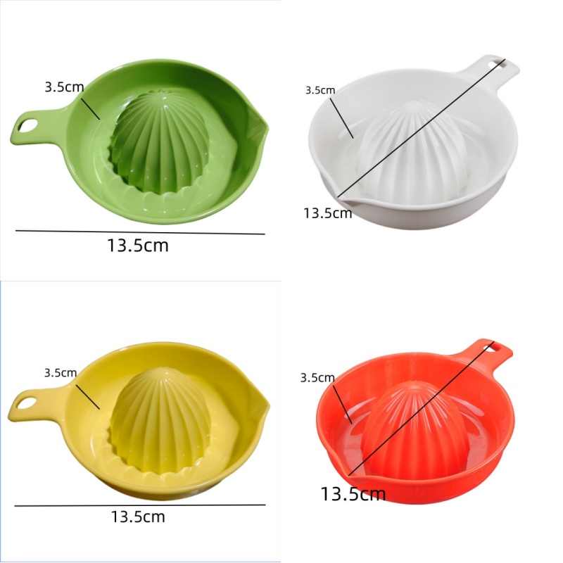 Presse-agrumes coloré sans effort, presse-agrumes manuel en plastique sans BPA, presse-fruits pressé à la main pour citron Orange, Gadgets de cuisine: plum