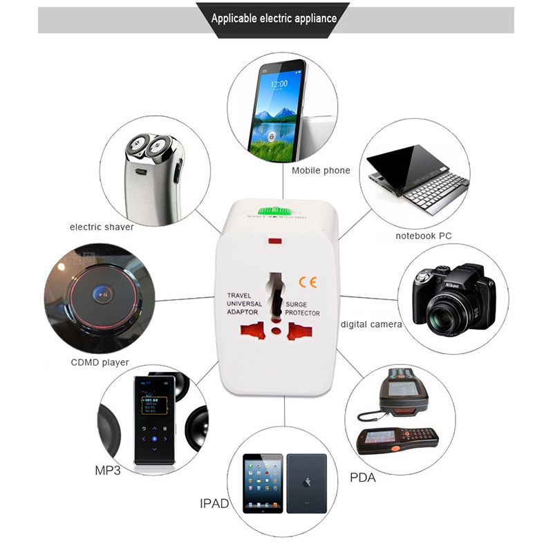 Vs Naar Eu Europa Stekker Stopcontact Travel Adapter Universal Travel Socket Usb Power Charger Converter