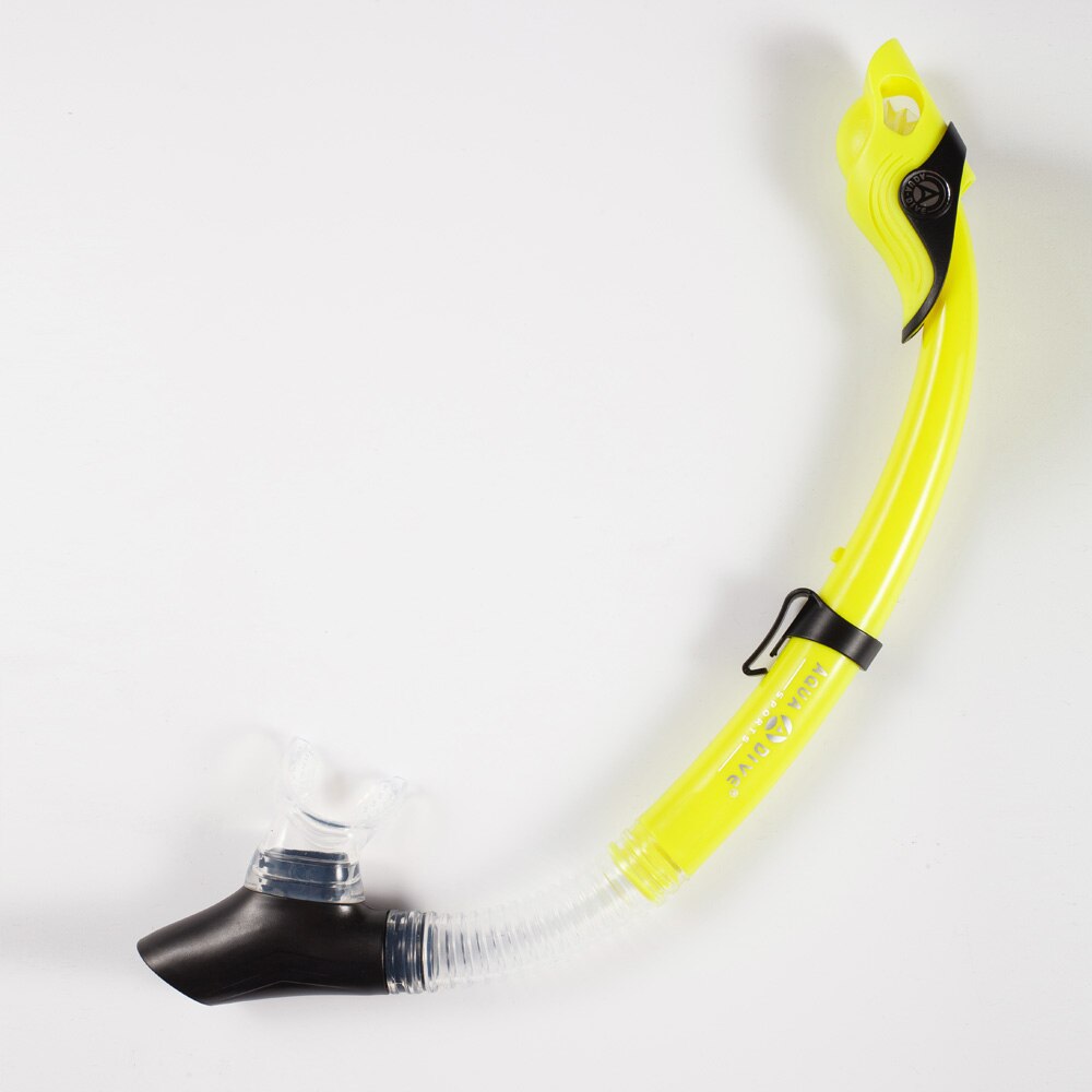 Siliconen droge snorkelen gratis zwemmen snorkel duiken gratis duiken: YELLOW