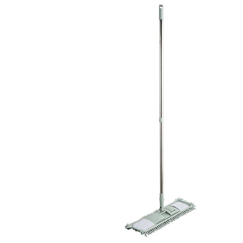 Vadrouille Chenille Moper pour plancher de lavage Wonderlife nettoyage de la maison vadrouilles paresseux outils propres tige de peinture chiffon de lavage en plastique: green