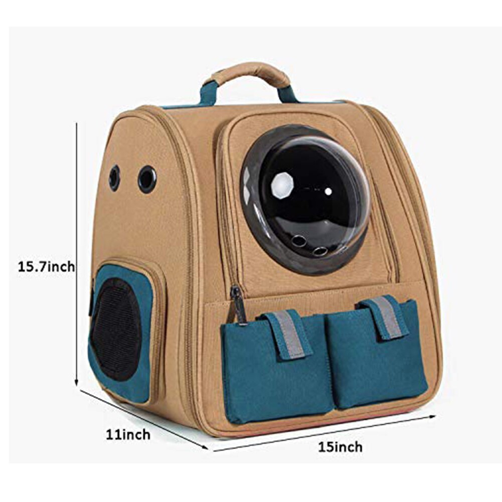 Pet Carrier Rugzak Kat Bubble Capsule Sholder Zakken Hond Carrier Voor Kleine Honden En Puppies Luchtvaartmaatschappij Goedgekeurd Katten Carring tassen