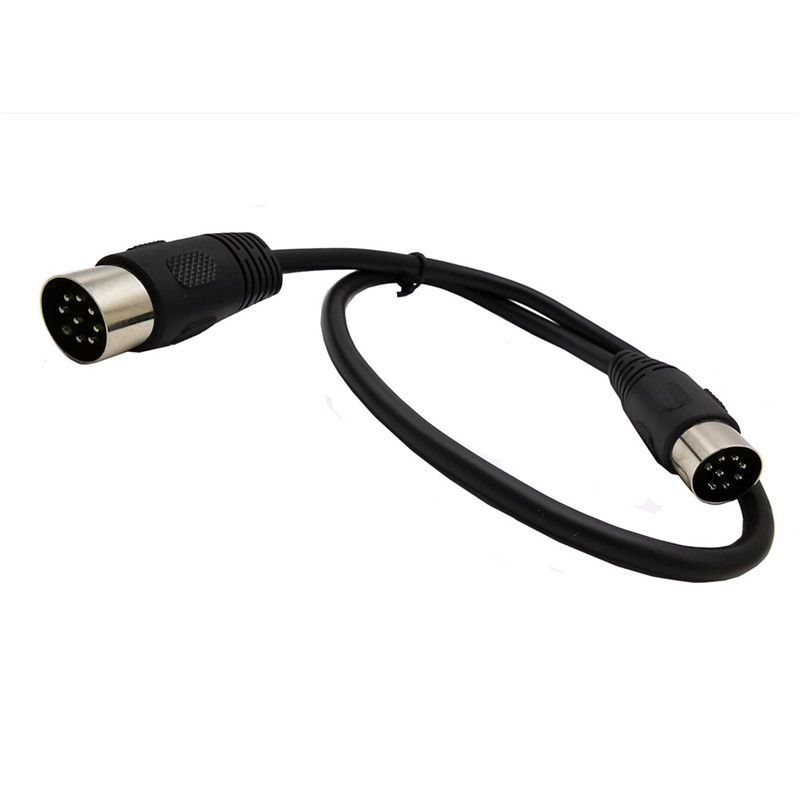 8 Pin DIN Male to 8 Pin DIN Male Speaker Audio Male to Male Extension Cable 0.5m 1.5m 3.0m 5.0m