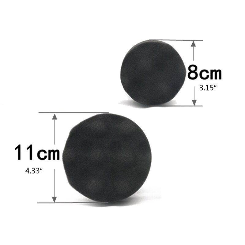 Car Wax Polishing Sponge Hexagonal Grip Applicator Hand Tire Wax Sponge High Density Sponge Car Cleaning Car Wash Tire Cleaner