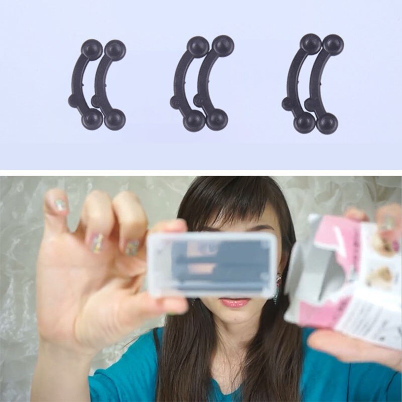 6 stks/set 3 Maten Beauty Neus Omhoog Lifting Bridge Shaper Massage Tool Geen Pijn Neus Shaping Clip Clipper Vrouwen Meisje massager