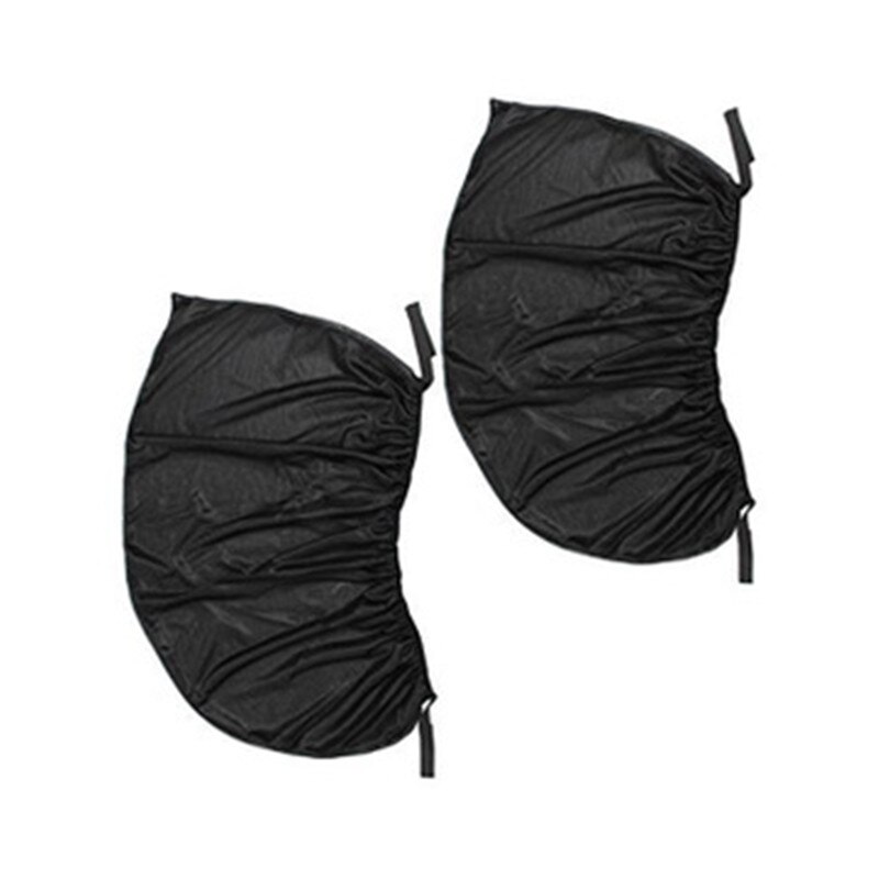 2 st bil solskydd uv skydd bil gardin fönster sida glas svart mesh solskydd sommar kallt skydd myggnät film