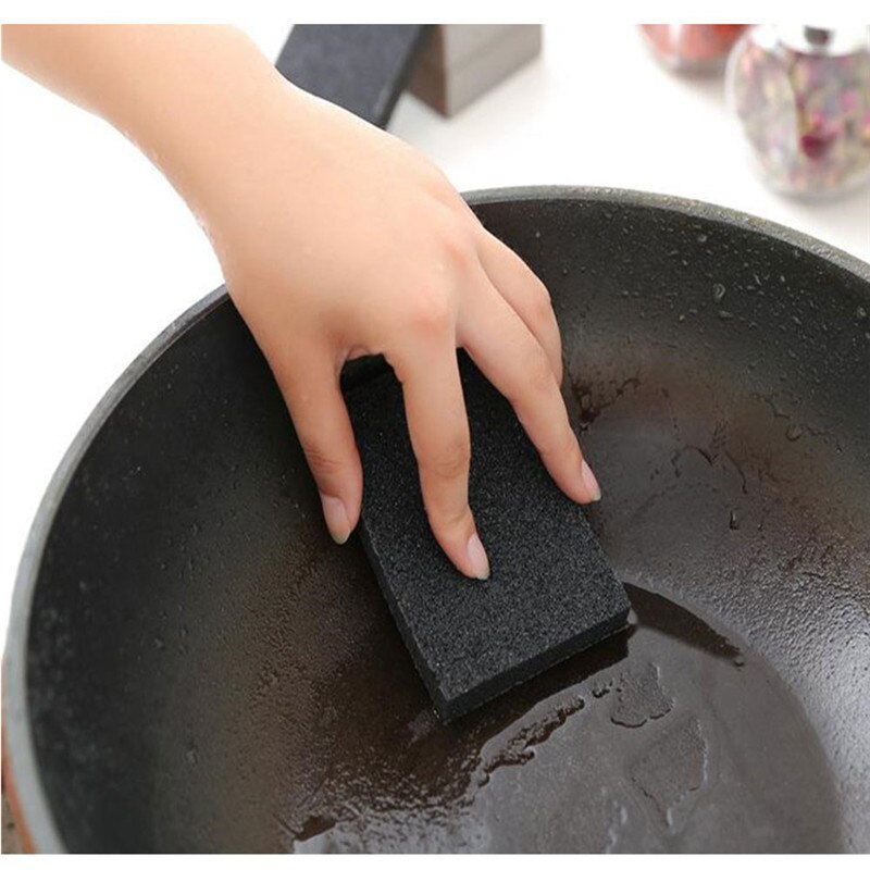 1PC Black High Density Nano Emery Magic Sponge Removing Rust Rub Magic eraser cleaning sponge Kitchen Accessories tools