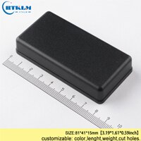 Abs plastic project case DIY plastic enclosure electrical connector small instrument enclosure electric junction box 81*41*15mm: BMD60032-A2
