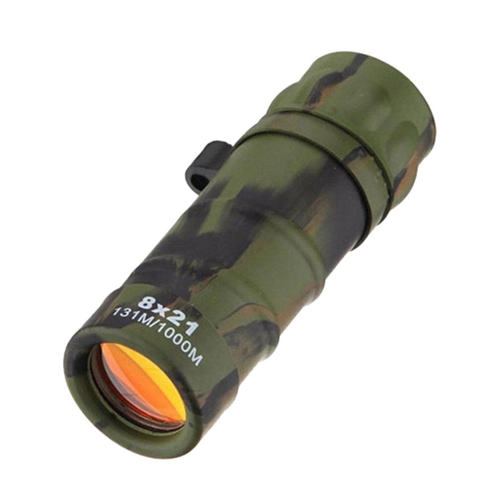 8x21 Travel Outdoor Camping Night Vision HD Optical Lens Monocular Telescope