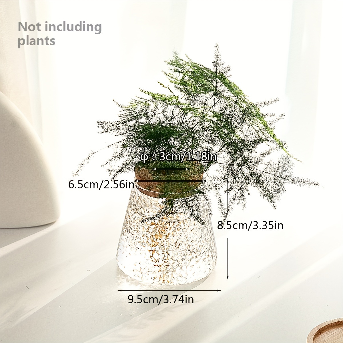Luxe Vaas Set Van 2 Brass Champagne/goud Vierkant Vaas | Noenoes Decoraties