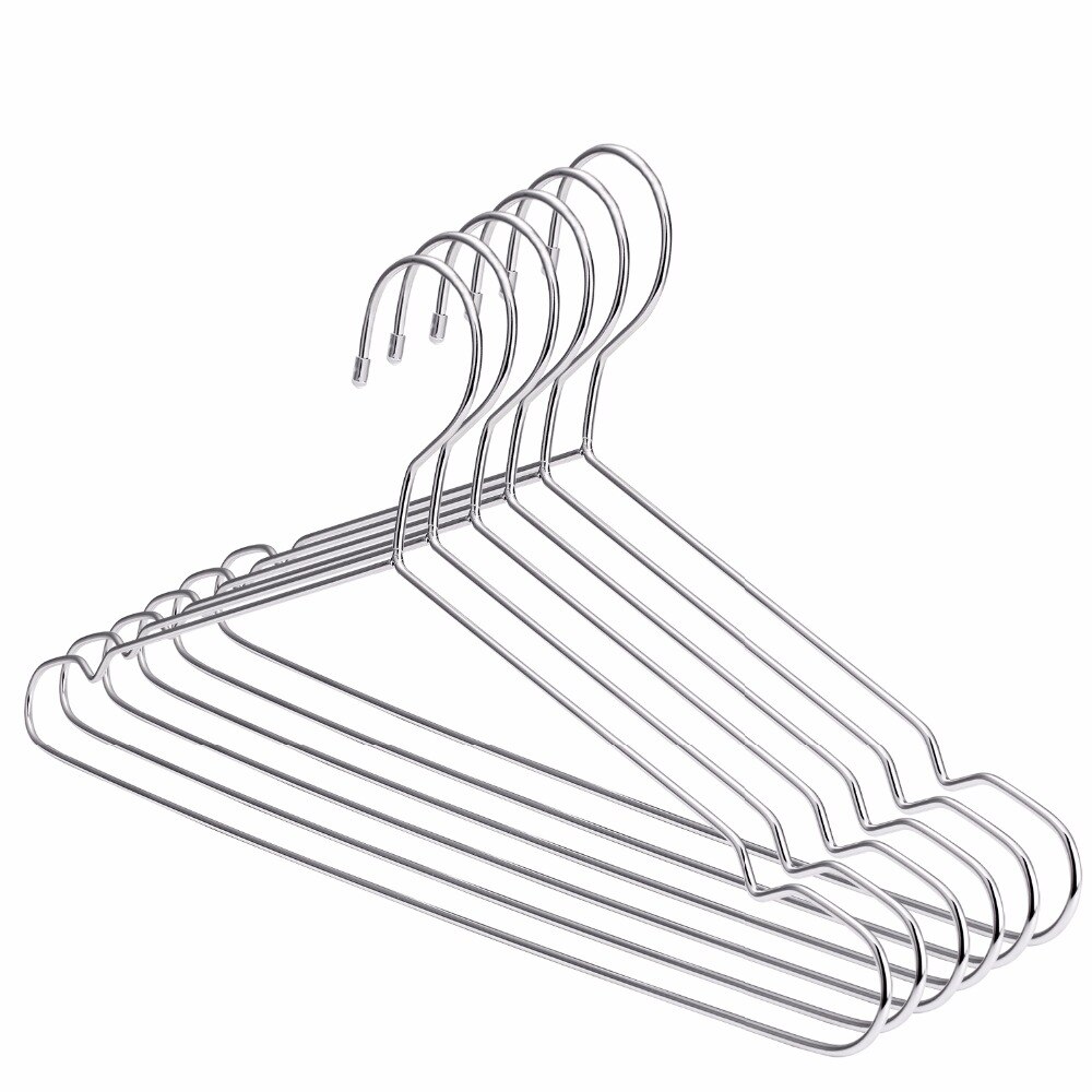 Hangerlink Super Strong Stainless Steel Metal Wire Hangers Clothes Hangers, Coat Hanger, Suit Hanger (30pcs/Lot)
