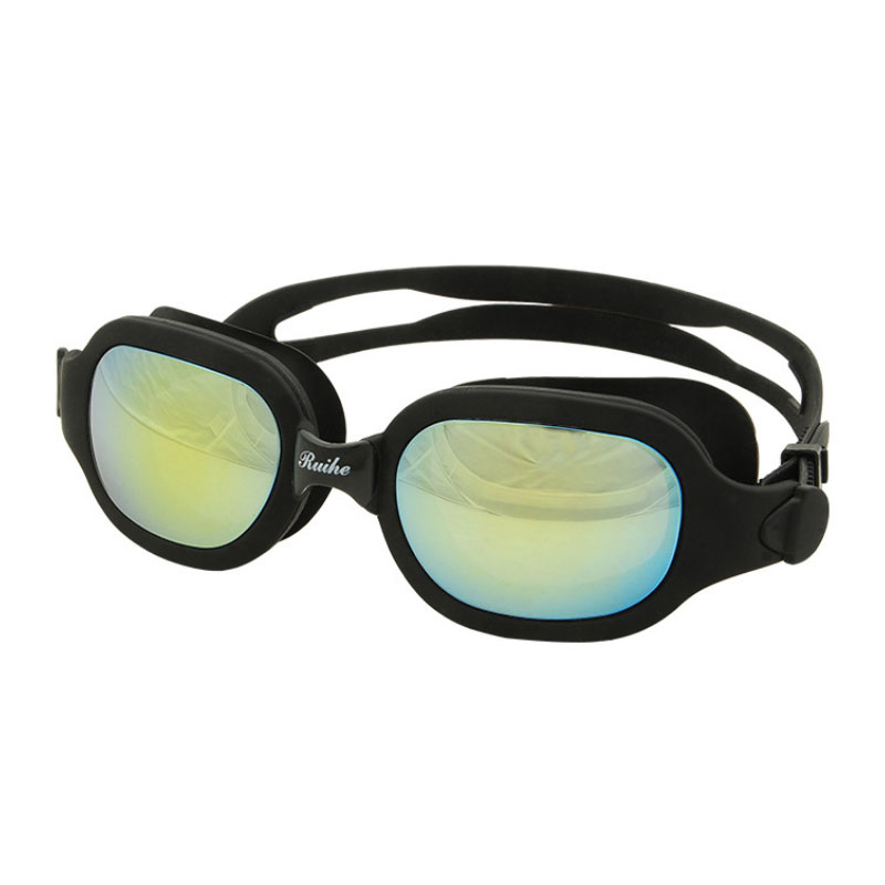 Gafas de sol profesionales antiniebla para mujer, lentes de natación impermeables, máscara de buceo, novedad