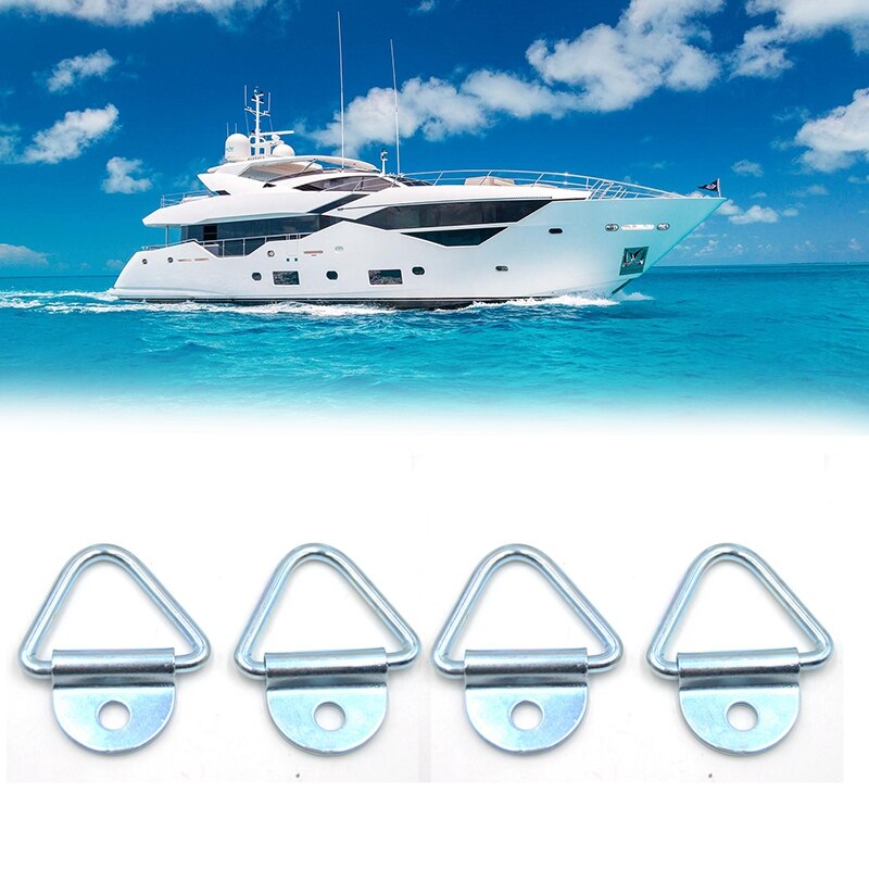 Amarre el anillo de amarre de Zinc plateado ancla para camión remolque para Van barco caja de caballos