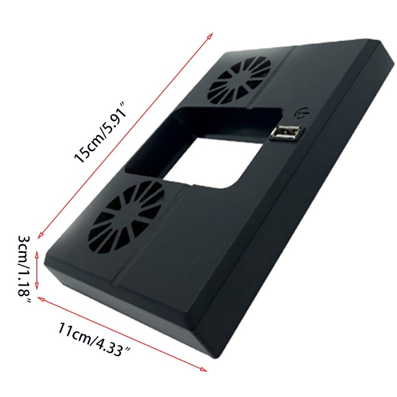 Fast Cooling Dock Fan Stand Vertical Stand with Cooling Fan Vertial Cooling Base