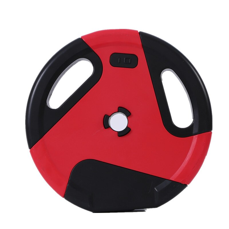 Gym Two-Color Barbell Plate Gym Environmental Protection Barbell Plate Dumbbell Piece Fitness Equipment