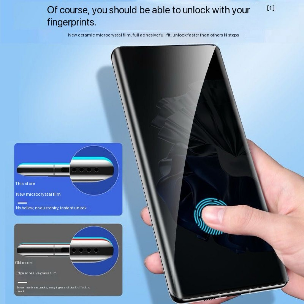 3pcs For OPPO Reno 12 11 10 9+ 6 5 4 Pro Find X7 Ultra X2 X3 X5 X6 X8 Pro Screen Protector not Glass Protective With Install Kit