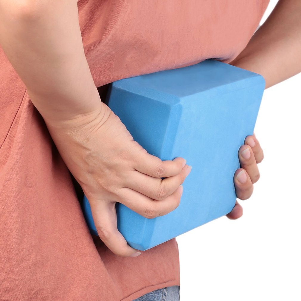 eva Yoga Block Brick Pilates Sports Exercise Gym EVA Body Shaping Training Exercise Practice Fitness Accessories
