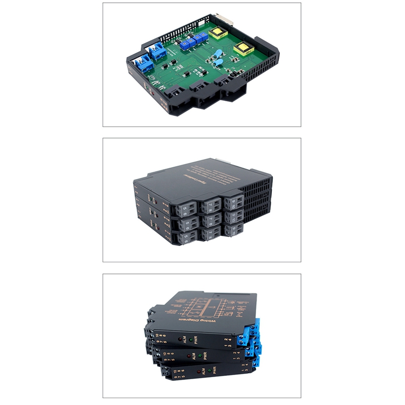 Ultra-Thin Signal Isolation Transmitter Current, Voltage Transmitter Multi-Input, Multi-Output 4-20MA 1 Input 2 Outputs