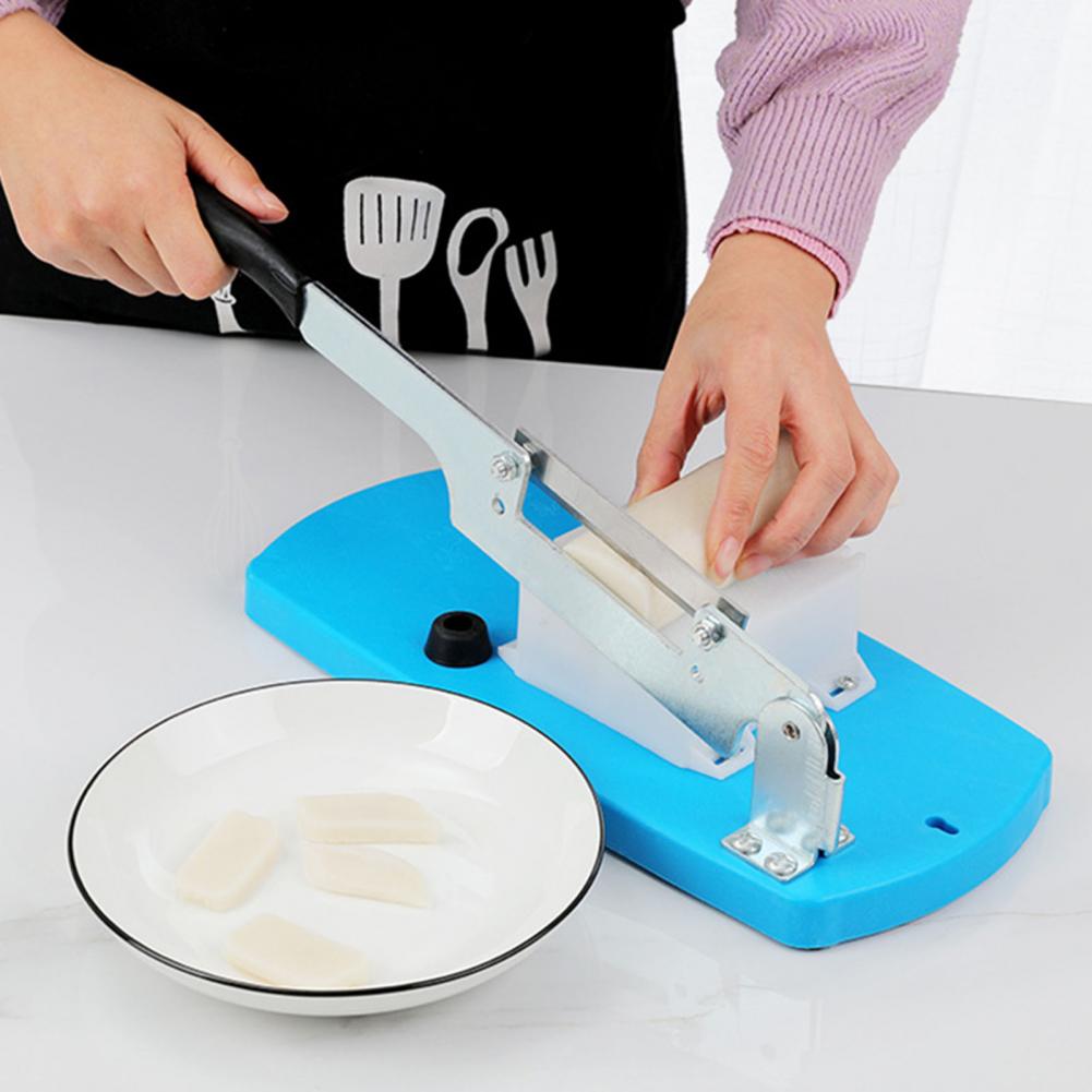 Slicer Multifunctional Easy to Use Blue Stainless Steel Food Cutter for Meat