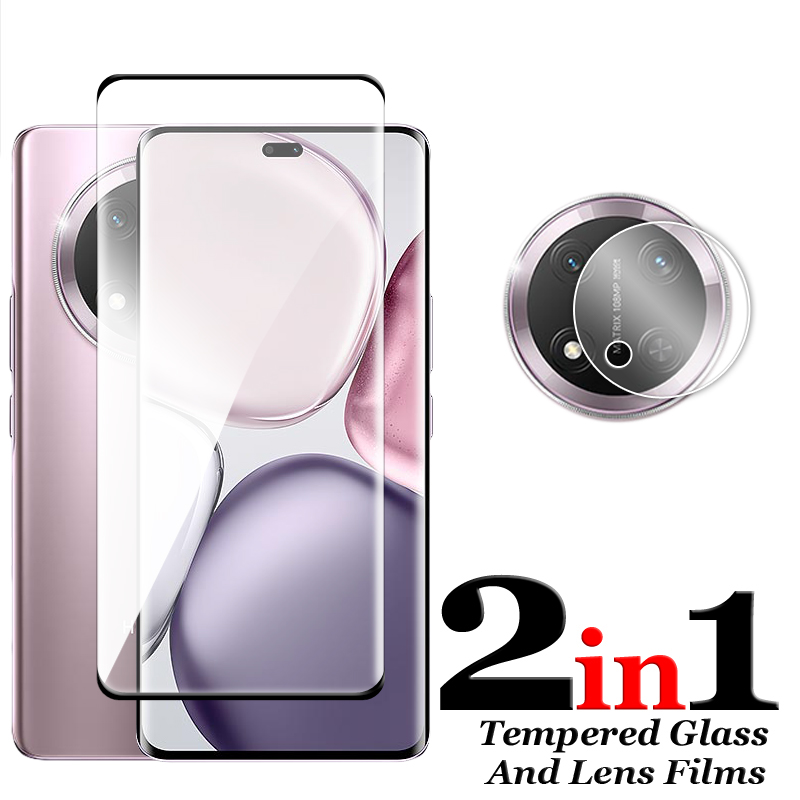Für Honor Magie 7 Lite 5G Glas Honor Magie 5 6 7 Lite Gehärtetes Glas 3D Volle Abdeckung Gebogene Bildschirm Schutz für Magie 7 Lite Film