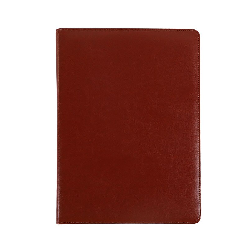 Pasta de arquivo de negócios com calculadora memorando multifuncional organizador gerente de documentos padfolio pasta saco material escritório