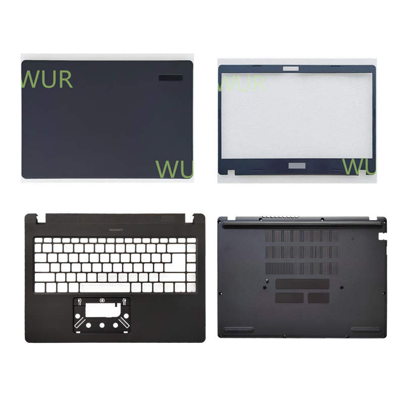 Suitable Laptop Keyboard Shell BOTTO Case ABCD Cover For ACER TravelMate P214 N19Q Black