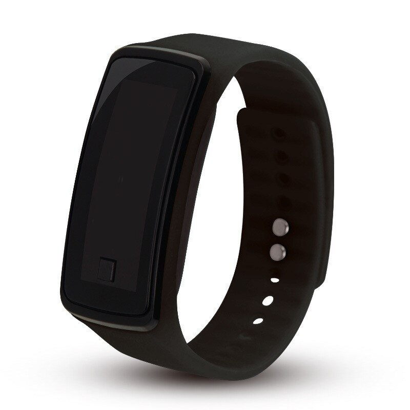 Reloj Digital deportivo LED para mujer, de silicona, resistente al agua, para Fitness, para correr