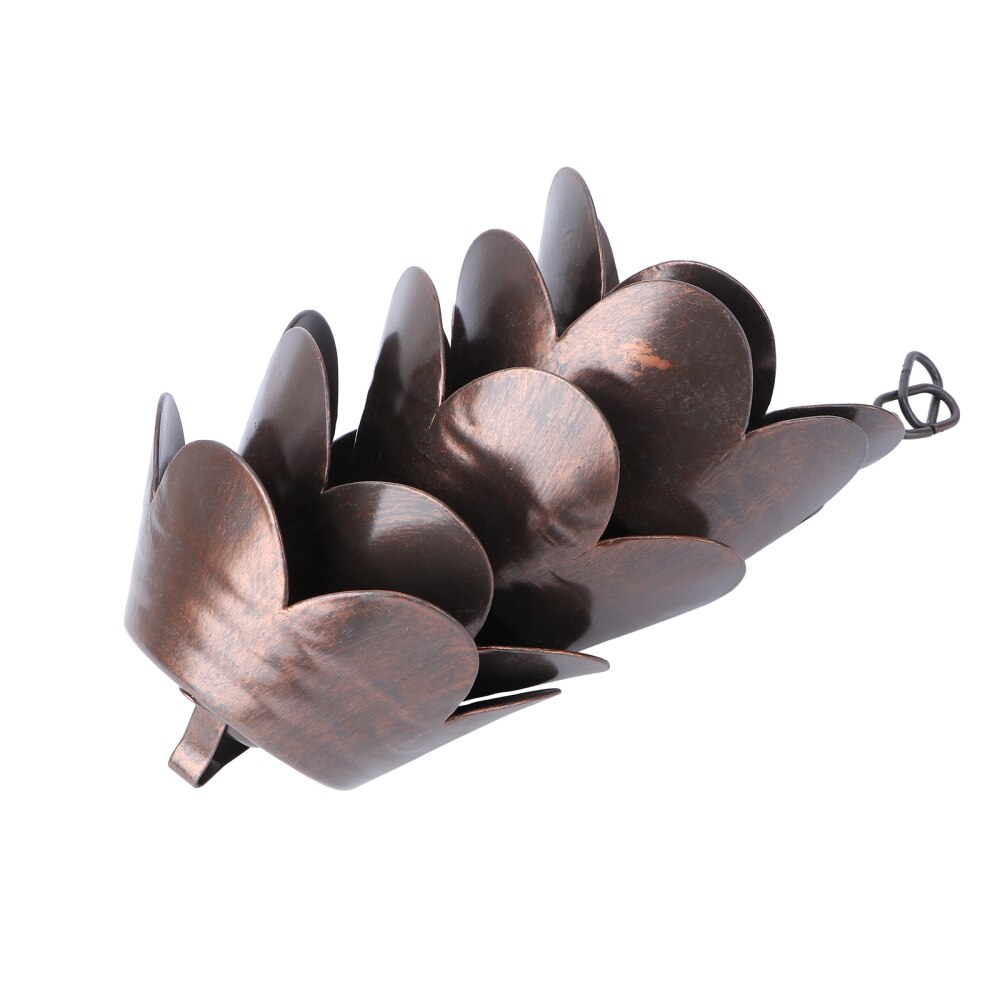 1m Universal Roof Corner Rain Chain Metal Rain Catcher Garden Accessory