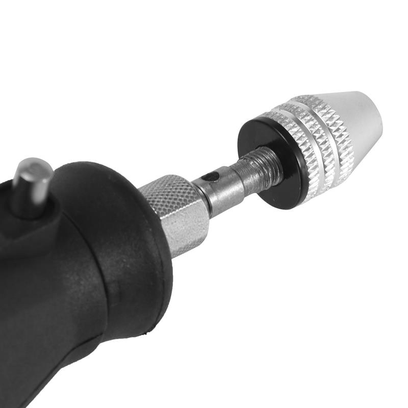 0.3-3.4mm dremel tillbehör elektrisk slipmaskin nyckellösa borrchuckar adapter konverterskaft skaft för dremel spiralborrchuck