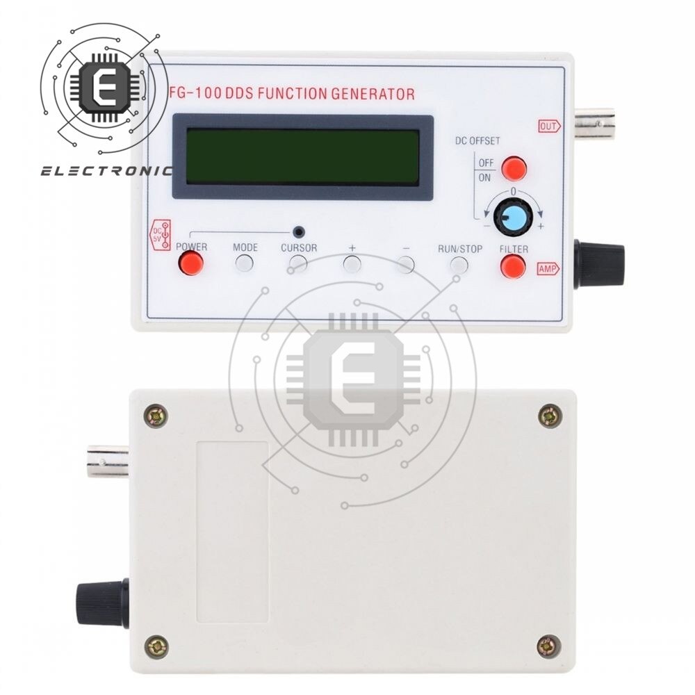 Lcd Digitale Display DC3.7-10V Dds Functie Signal Generator Module (1HZ-500KH) FG-100 Sine Plein Driehoek Zaagtandgolf