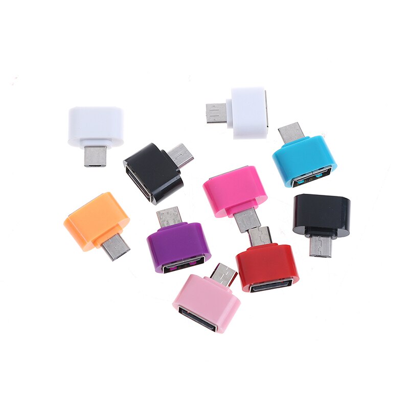 5PCS/set Micro USB To USB OTG Adapter Cable Mini Extension Adapter Converter Plug And Play For Android SmartPhone