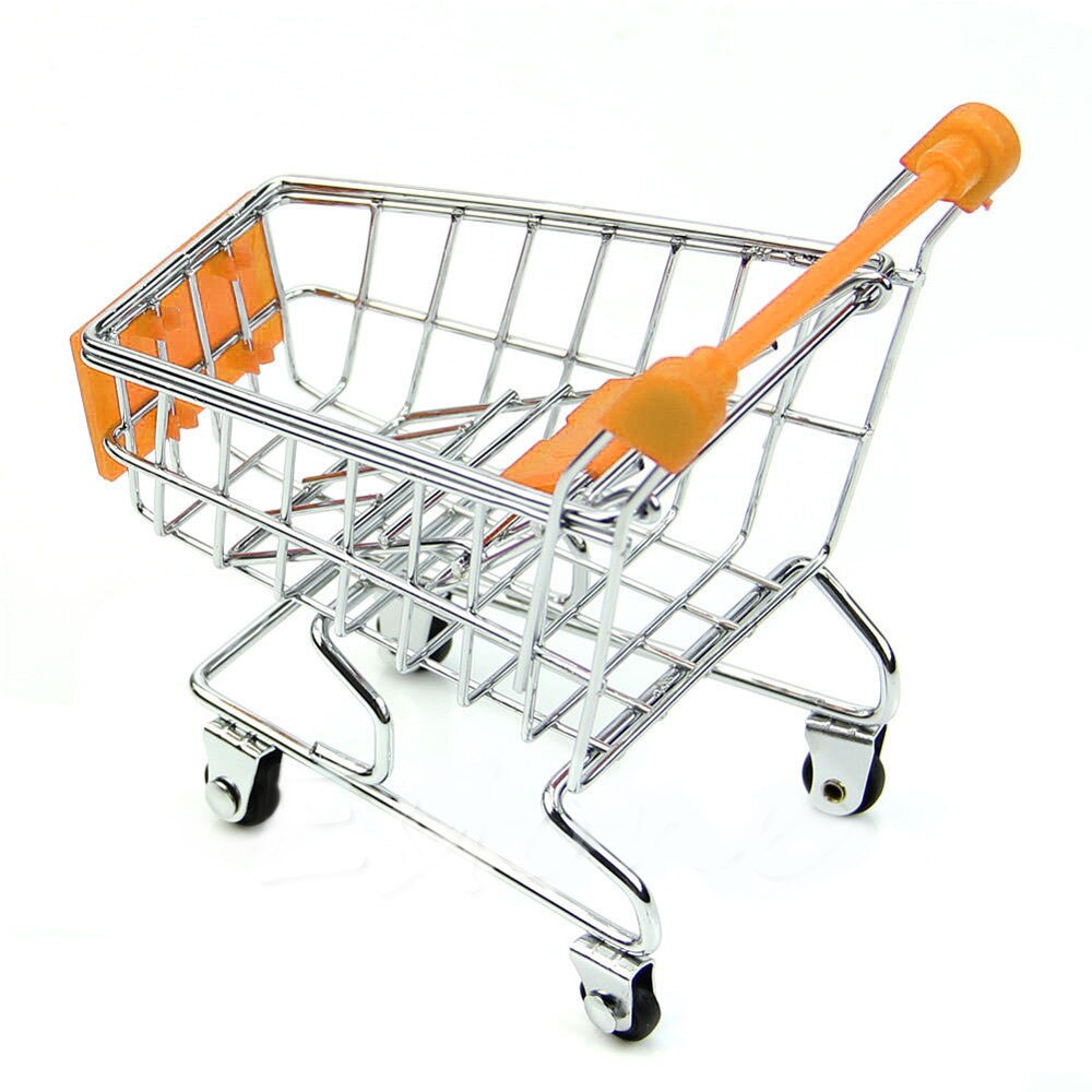 Mini supermarché Handcart Shopping utilitaire panier stockage panier bureau ou