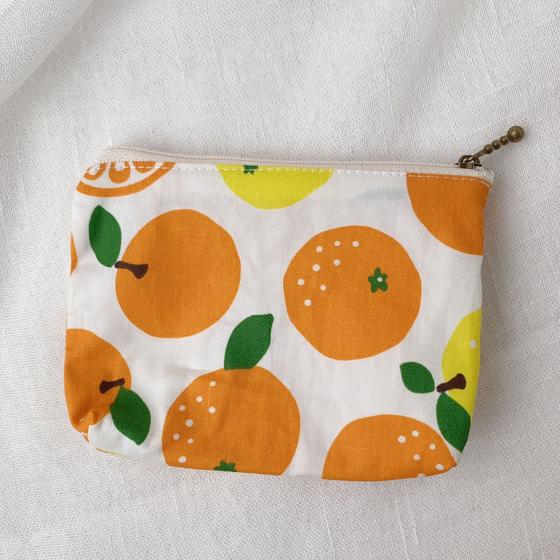 Women Canvas Cosmetic Bag Makeup Case Korean Make Up Pouch Necesserie Travel Organizer Bag Ladies Beauty Lipstick Coin Purse Bag: 5