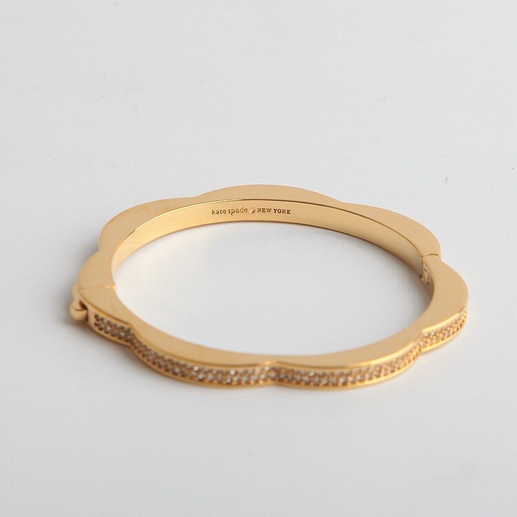 Miroir européen et américain haute fleur polonaise incrusté bracelet trois couleurs carte ouverte bracelet