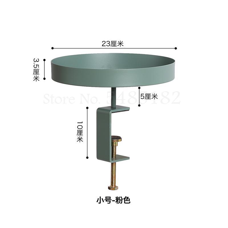 Window sill flower rack rack iron window table decoration jewelry living room art personality: 23x18.5cm  1