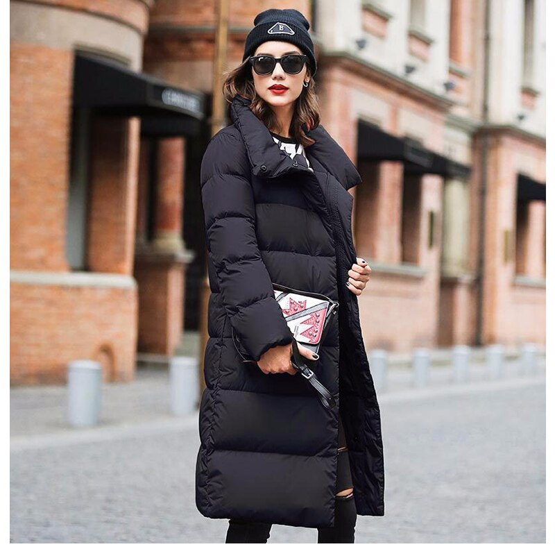 Winter Long Down Jacket Women Coat Female Casual Warm puffer jacket winter parka women Outwear