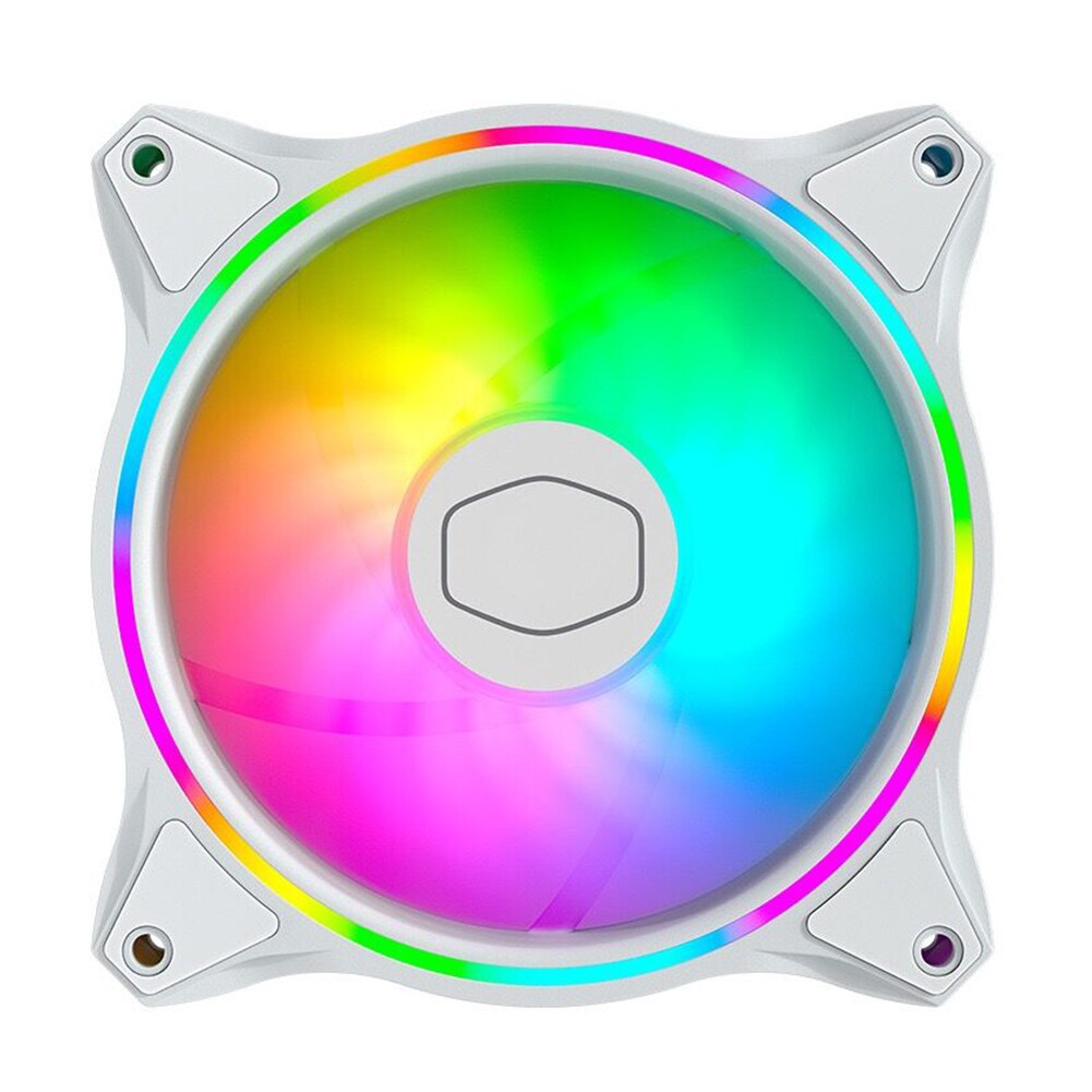 MF120 HALO Dual Ring Addressable RGB Fan for PC Computer Case Liquid Radiator Computer Water Cooling System Waterblock