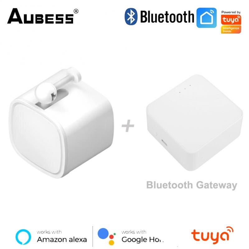 Tuya Smart Fingerbot Switch Button Pusher Bluetooth Compatible Mechanical Arm Smart Home Remote Voice Control With Alexa Google: SET 1