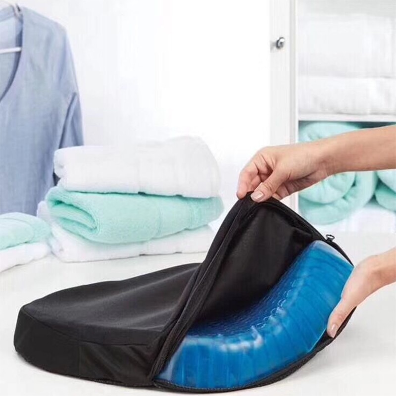 Bilsæde elastisk matte gelpude bikage sofa kontor pude beskyttelse livmoderhals rygsøjle sommer cool åndbar ispude