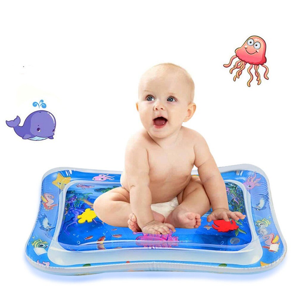 Baby Water Mat Inflatable Patted Pad Cushion Infant Toddler Water Play Mat for Children Education Developing Toys#45: Default Title