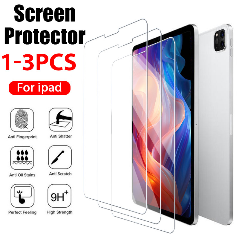 1-3 SZT. Szkło Hartowane 9H na Ekran iPad 5. 6. Generacji 9.7'' iPad 7. 8. 9. Generacji 10.2'' Przezroczyste Szkło Hartowane na iPad zawodowiec 11