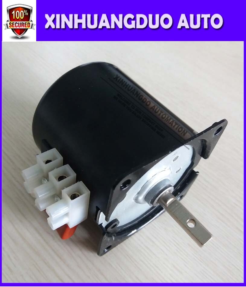 Best 220 - 240V /14w/5 rpm Low Noise Gearbox Electric Motor 50HZ 60HZ High Torque Low Speed AC synchronous motor 60KTYZ