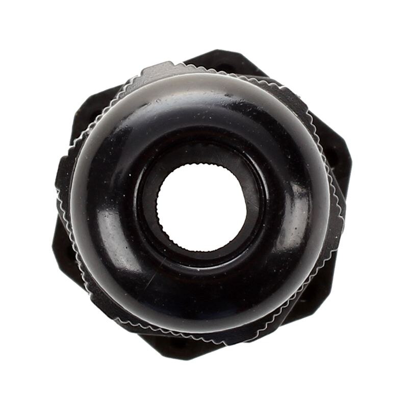 conector de glándula de Cable impermeable de plástico negro de 20 piezas PG7
