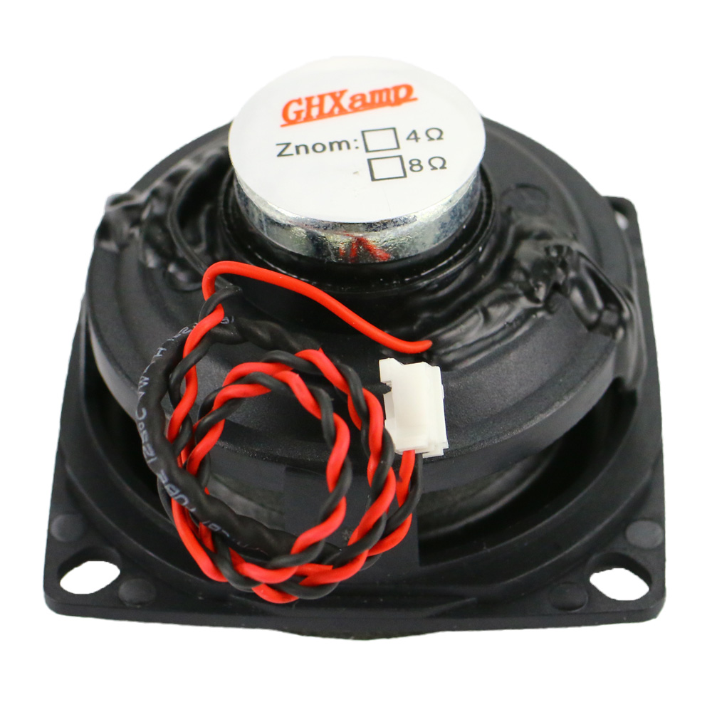 GHXAMP 2 inch Mid Tweeter Speaker 6ohm 10W Neodymium DIY Bullets Midrange Treble Loudspeaker Rubber Edge 2PCS