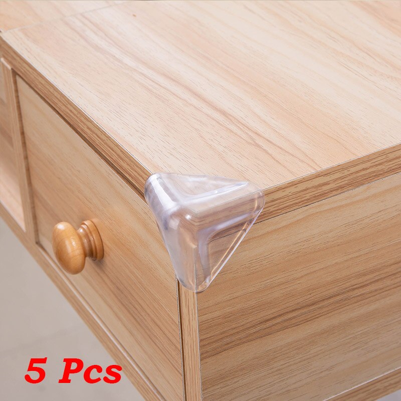 10pc Baby Safety Silicone Protector Table Corner Edge Protection Cover Children Anticollision Edge Guards Kids Corner Protection: Triangle